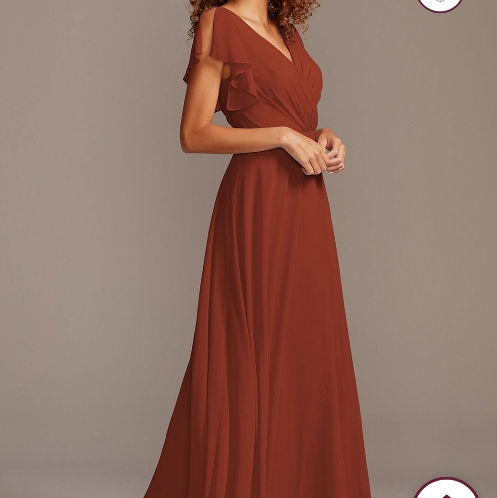 David's Bridal Bridesmaid Dress